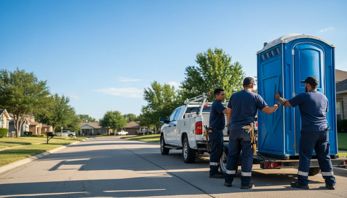 Portable Toilet Rental in Mulhall, OK near me